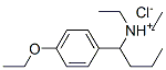 CAS#: 10535-87-2， [1-(4-Ethoxyphenyl)Butyl]Diethylammonium Chloride