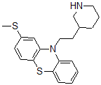 CAS#: 10538-32-6， Northioridazine