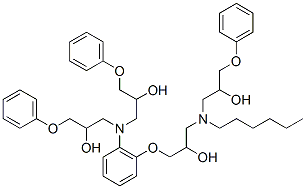 CAS#: 105386-85-4， 1-[6-[Bis[2-Hydroxy-3-(Phenoxy)Propyl]Amino]Hexyl-[2-Hydroxy-3-(Phenoxy)Propyl]Amino]-3-(Phenoxy)Propan-2-Ol