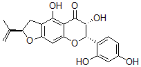 CAS#: 105454-03-3， (2R,6R,7S)-7-(2,4-Dihydroxyphenyl)-4,6-Dihydroxy-2-Prop-1-En-2-Yl-2,3,6,7-Tetrahydrofuro[3,2-g]Chromen-5-One
