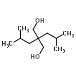 CAS#: 10547-96-3， 2,2-Diisobutyl-1,3-Propanediol