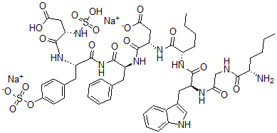 CAS#: 105483-63-4， Nalpha-Hydroxysulfonyl-28,31-nle-cholecystokinin (26-33)