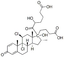 CAS#: 10549-91-4， 9,11beta-Dichloro-17,21-Dihydroxy-16alpha-Methylpregna-1,4-Diene-3,20-Dione 17,21-Di(Butyrate)