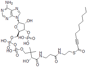 CAS#: 105528-05-0， Dec-2-Ynoyl-Coenzyme A