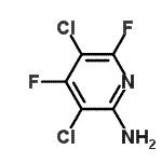 CAS#: 105745-88-8， 3,5-Dichloro-4,6-Difluoro-2-Pyridinamine