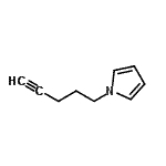 CAS#: 105763-05-1， 1-(4-Pentyn-1-Yl)-1H-Pyrrole