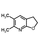 CAS#: 105783-85-5， 5,6-Dimethyl-2,3-Dihydrofuro[2,3-b]Pyridine