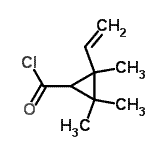 CAS#: 105955-14-4， 2,2,3-Trimethyl-3-Vinylcyclopropanecarbonyl Chloride