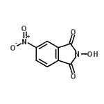 结构式 CAS# 105969-98-0, 2-羟基-5-硝基-1H-异吲哚-1,3(2H)-二酮