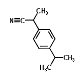 CAS#: 106112-20-3， 2-(4-Isopropylphenyl)Propanenitrile