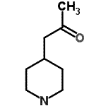 CAS#: 106140-41-4， 1-(4-Piperidinyl)Acetone