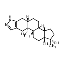 CAS#: 106254-15-3， (1S,3aS,3bR,5aS,10aS,10bS,12aS)-1,10A,12A-Trimethyl-1,2,3,3A,3B,4,5,5A,6,7,10,10A,10B,11,12,12A-Hexadecahydrocyclopenta[5,6]Naphtho[1,2-f]Indazol-1-Ol