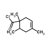 CAS#: 106265-57-0， 1,4,6-Trimethyl-3-Cyclohexene-1-Carbonyl Chloride