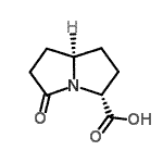 CAS#: 106281-22-5， (3R,7aR)-5-Oxohexahydro-1H-Pyrrolizine-3-Carboxylic Acid