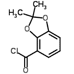 CAS#: 106296-53-1， 2,2-Dimethyl-1,3-Benzodioxole-4-Carbonyl Chloride