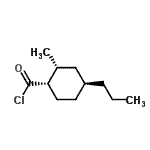 CAS#: 106349-28-4， (1S,2R,4S)-2-Methyl-4-Propylcyclohexanecarbonyl Chloride