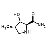 CAS#: 106391-76-8， (3S,4S)-3-Hydroxy-4-Methyl-L-Prolinamide