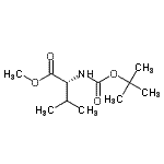 CAS#: 106391-85-9， Methyl N-{[(2-Methyl-2-Propanyl)Oxy]Carbonyl}-D-Valinate