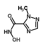 CAS#: 106535-37-9， N-Hydroxy-1-Methyl-1H-1,2,4-Triazole-5-Carboxamide