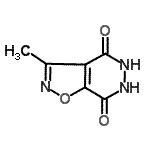 CAS#: 106609-04-5， 3-Methyl-5,6-Dihydro[1,2]Oxazolo[4,5-d]Pyridazine-4,7-Dione