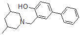 CAS#: 106609-34-1， 2-[(3,5-Dimethylpiperidin-1-Yl)Methyl]-4-Phenylphenol