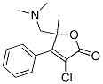 CAS#: 106609-76-1， 3-Chloro-5-(Dimethylaminomethyl)-5-Methyl-4-Phenylfuran-2-One