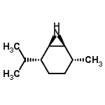 CAS#: 106623-33-0， (1R,2R,5R,6S)-2-Isopropyl-5-Methyl-7-Azabicyclo[4.1.0]Heptane