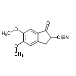 CAS#: 106648-24-2， 5,6-Dimethoxy-1-Oxo-2-Indanecarbonitrile