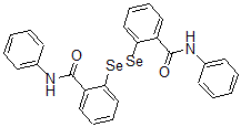 CAS#: 106663-84-7， N-Phenyl-2-[2-(Phenylcarbamoyl)Phenyl]Diselanylbenzamide