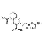 CAS#: 106685-67-0， 2-Acetoxy-2-Methylpropyl (2Z)-2-(2-Nitrobenzylidene)-3-Oxobutanoate