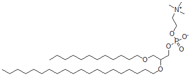 CAS#: 106689-19-4， (3-Dodecoxy-2-Icosoxypropyl) 2-Trimethylazaniumylethyl Phosphate