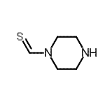 CAS#: 106712-05-4， 1-Piperazinecarbothioaldehyde