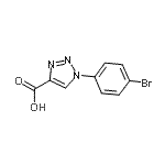 CAS#: 106748-14-5， 1-(4-Bromophenyl)-1H-1,2,3-Triazole-4-Carboxylic Acid