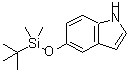 structure of CAS# 106792-38-5, 5-[[(1,1-Dimethylethyl)Dimethylsilyl]Oxy]-1H-Indole;5-(Tert-Butyldimethylsilyloxy)-1H-Indole 98%;5-(TERT-BUTYLDIMETHYLSILYLOXY)-1H-INDOLE;5-TBDMSO-1H-INDOLE