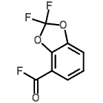 CAS#: 106876-56-6， 2,2-Difluoro-1,3-Benzodioxole-4-Carbonyl Fluoride