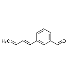 CAS#: 106966-23-8， 3-[(1E)-1,3-Butadien-1-Yl]Benzaldehyde