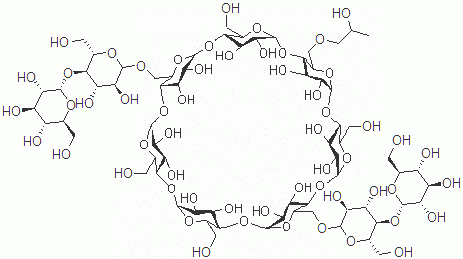 CAS#: 107035-66-5， 6,6-Di-O-alpha-Maltosyl beta-Cyclodextrin