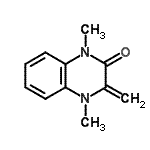 CAS#: 107073-47-2， 1,4-Dimethyl-3-Methylene-3,4-Dihydro-2(1H)-Quinoxalinone