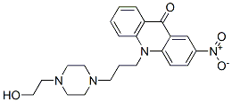 CAS#: 107088-82-4， 10-[3-[4-(2-Hydroxyethyl)Piperazin-1-Yl]Propyl]-2-Nitroacridin-9-One