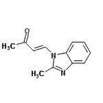 CAS#: 107113-25-7， (3E)-4-(2-Methyl-1H-Benzimidazol-1-Yl)-3-Buten-2-One