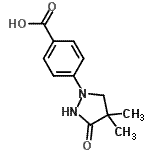 CAS#: 107144-30-9， 4-(4,4-Dimethyl-3-Oxo-1-Pyrazolidinyl)Benzoic Acid