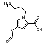 CAS#: 107164-58-9， 1-Butyl-4-Formamido-1H-Pyrrole-2-Carboxylic Acid