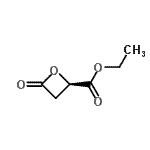 CAS#: 107285-64-3， Ethyl (2R)-4-Oxo-2-Oxetanecarboxylate