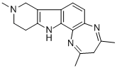 CAS#: 107369-99-3， 3,8,9,10,11,12-Hexahydro-2,4,9-Trimethyl-Pyrido(3',4':4,5)Pyrrolo(2,3-g)-1,5-Benzodiazepine
