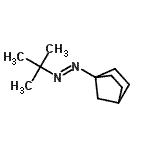 CAS#: 107454-81-9， (E)-1-(Bicyclo[2.2.1]Hept-1-Yl)-2-(2-Methyl-2-Propanyl)Diazene