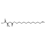 CAS#: 107615-60-1， 4-(Dodecyloxy)-2-Methylene-4-Oxobutanoic Acid
