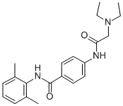 CAS#: 107634-14-0， N-(2,6-Dimethylphenyl)-4-[[(Diethylamino)Acetyl]Amino]Benzamide