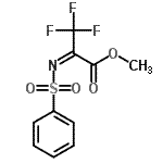 CAS#: 107651-35-4， Methyl (2E)-3,3,3-Trifluoro-2-[(Phenylsulfonyl)Imino]Propanoate