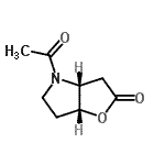 CAS#: 107690-56-2， (3aR,6aR)-4-Acetylhexahydro-2H-Furo[3,2-b]Pyrrol-2-One