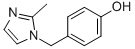 CAS#: 107700-98-1， 4-[(2-Methylimidazol-1-Yl)Methyl]Phenol